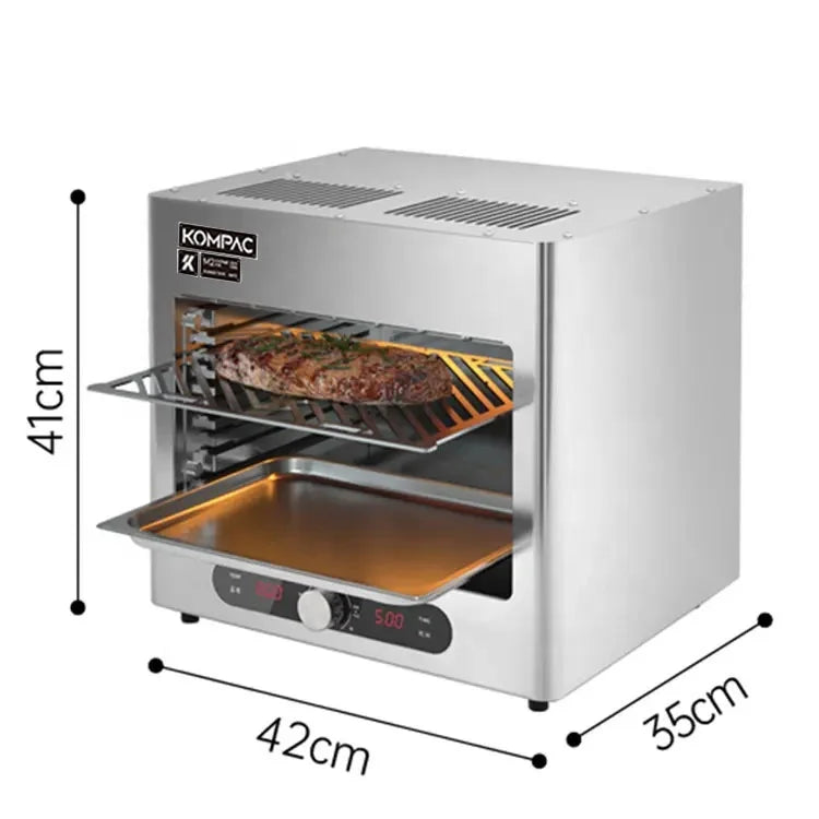 800 Degree High Temperature Commercial Electric Oven Fully Automatic Frying Steak Machine Steak Grill