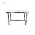 Hot Sale Philippines Stainless Steel Work Table Kitchen Equipment Single Layer Working Table Stainless Steel Workbench