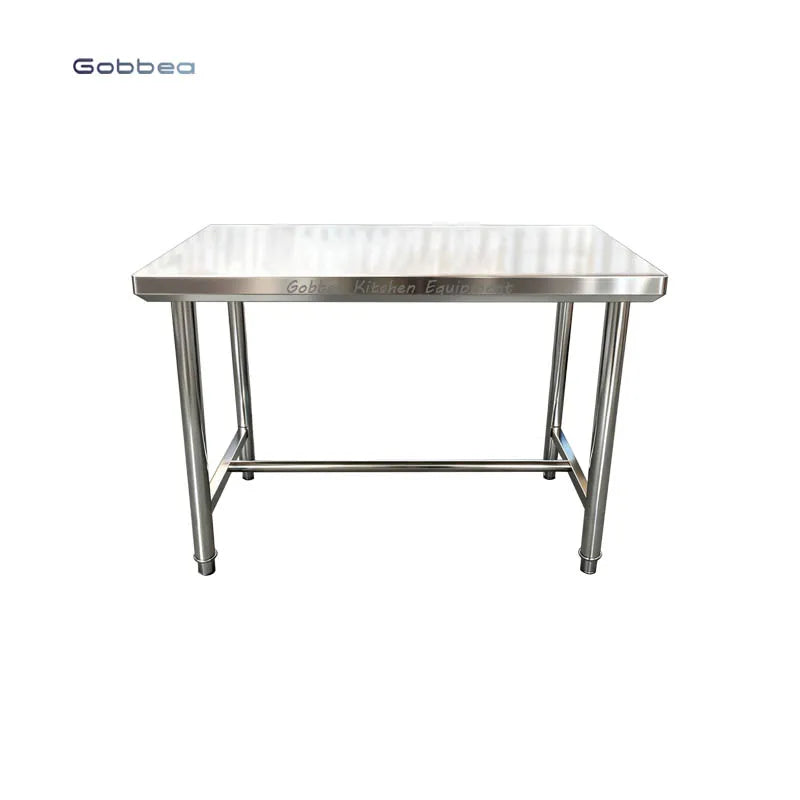 Hot Sale Philippines Stainless Steel Work Table Kitchen Equipment Single Layer Working Table Stainless Steel Workbench