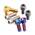 M6 M8 M9 M12 Titanium Lug Bolts Torx 12-Point Hex Flange Bolt Plain Finish with M5 Thread Heng Body Bolts for Car Wheel