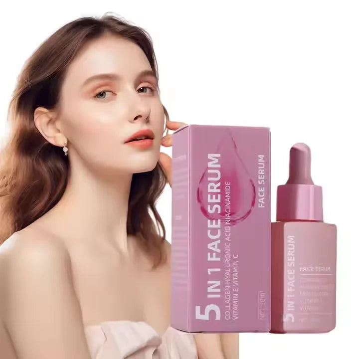 LIFITT 5-in-1 Vitamin C E Niacinamide Brightening Glowing Anti-Aging Face Body Oil Serum