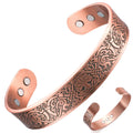 Hot Tree of Life Red Copper Bracelet Retro Energy Snake Magnetic Therapy Bracelet Fashion Red Copper Magnetic Therapy Bracelet