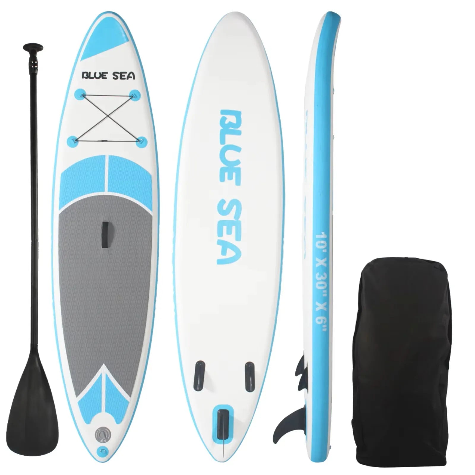 32-Inch Factory Stable Skating 10.6 Summer Inflatable Paddle Boards for Ocean Waters Rigid and for Paddling