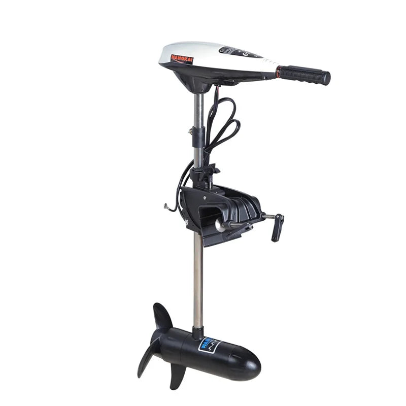12v65lbs Light Weight Eco-Friendly Electric Brushed Propeller Outboard Marine Propulsion for Boats