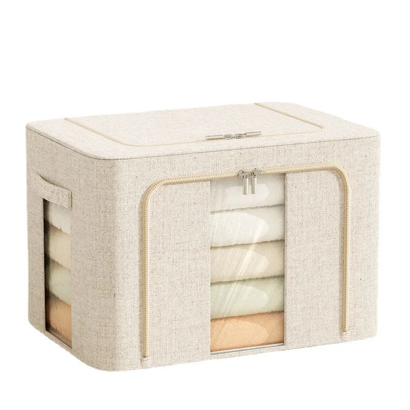Cheap Wholesale Fabric Clothes Toy Box Storage Kids Folding Makeup Organizer Storage Box with Lid