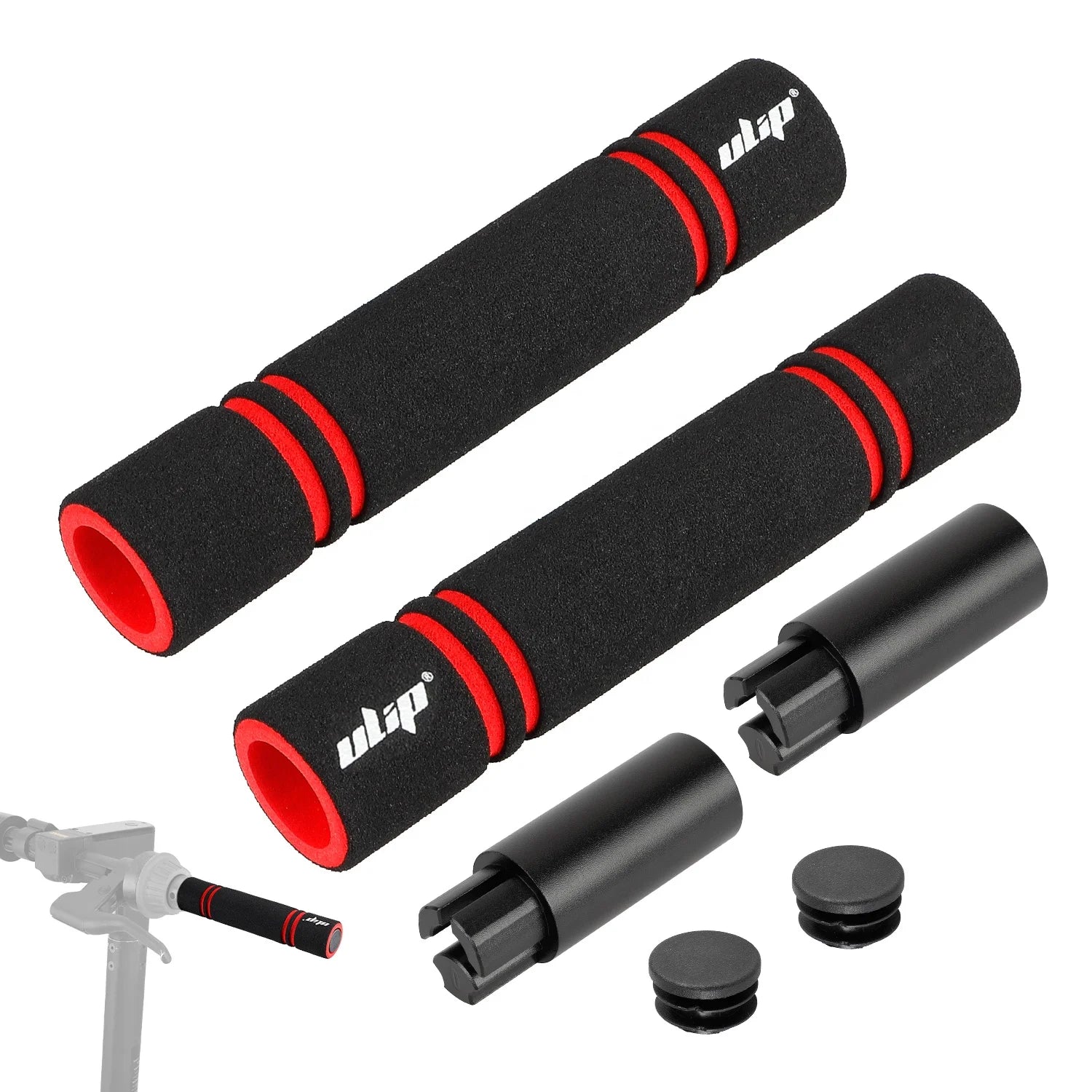 Ulip Scooter Handlebar Extender Kit Handle Cover for Segway Ninebot Max G30 G30LP G30D Electric Scooter Grips Accessories Parts