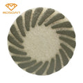 11 Inch 270mm Soft White Floor Diamond Buffing Pads for Concrete Polishing