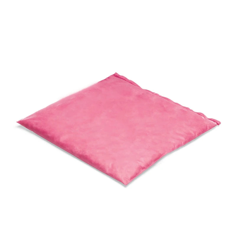Oilspillpro High Absorption Hazardous 40*50cm pink Meltblown Chemical Absorbent Boom Pillow Environment CHA-PI4050