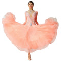B-2055 New Customer Competition Ballroom Dance Dress Waltz National Standard Modern Dance Performance Dress for Sale
