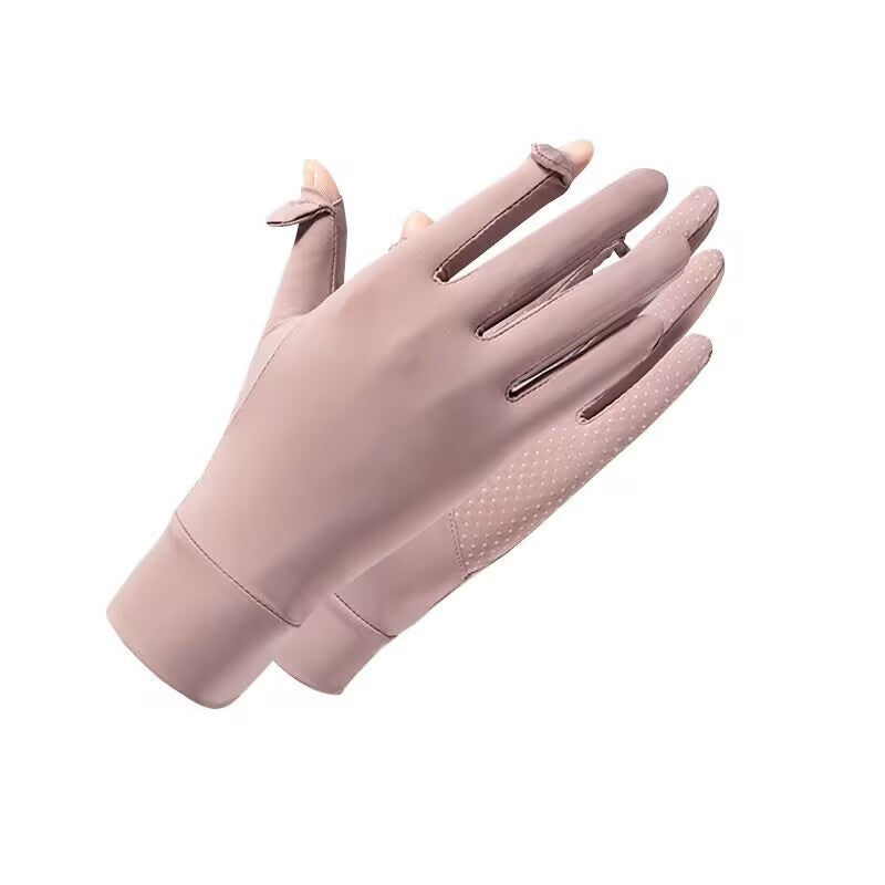 2026 New Summer Women Fashion UV Protection Outdoor Full Finger Non-Slip Breathable Driving Gloves for Casual Party Daily Sports