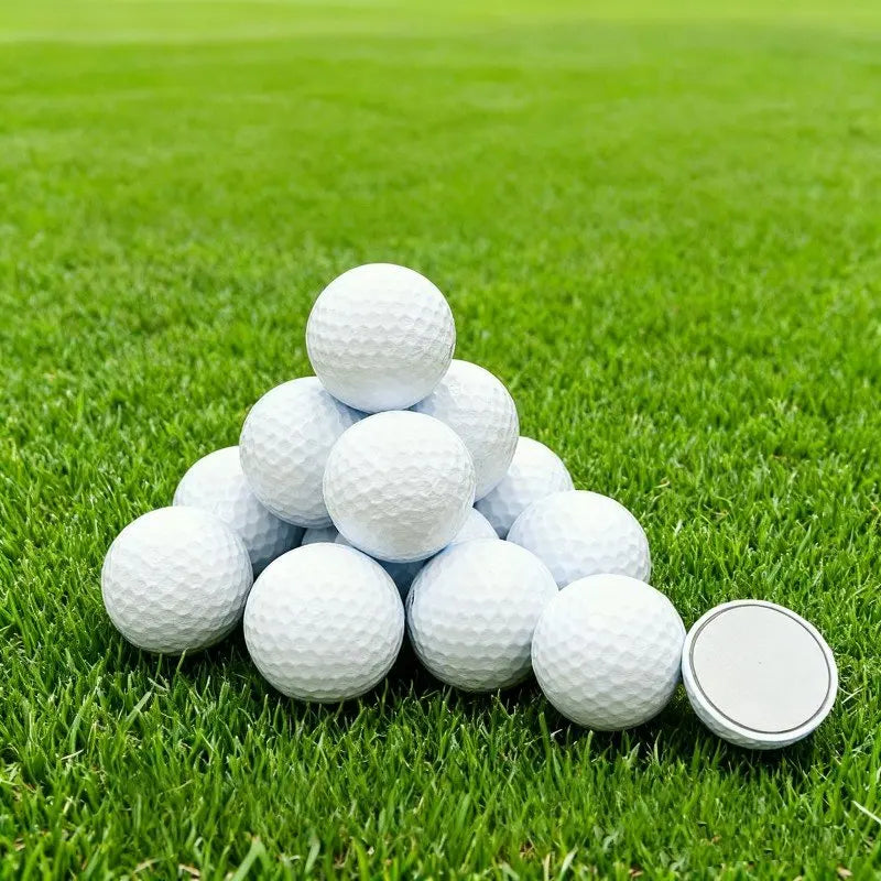 Golf Gold Balls Novelty Deals Imprinted Practice Monogrammed Range Golf Gold Balls
