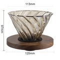 Mini Chinagama Ecocoffee Colorful  Coffee Dripper 1-4cups Hand Drip Coffee Maker Espresso Coffee Accessories