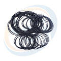 Longcheng China Factory's AS568 Standard NBR FKM Silicone O-Ring Seals Flat Gasket Rubber Seal Ring Made of PU Plastic