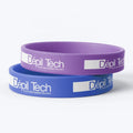 Diy Crystal Code Thick Rubber Band Anti-Mosquito Anime Bracelets Wristband Impression Led Silicone Chain Bracelet