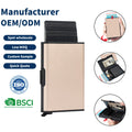 Casekey New Design Minimalist Large Storage Popup Wallet RFID Protective Credit Smart Card Holder With Money Clip Inside