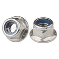 DIN 6926 Stainless Steel Hex Flange Nylon Insert Lock Nut Nylock Nut