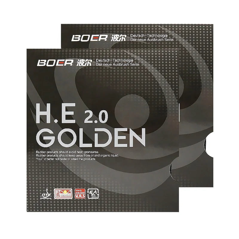 Boer HE2.0 Pimples New Upgrade Table Tennis Bat Rubber