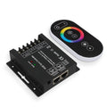288W 8A 3CH  24A Touch RF Remote Led RGB RJ45 Connector Work Syn-chronically LED RGB SYNC Controller for RGB Strip Lights
