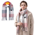Washable Intelligent Usb Heating Warm Scarf Women Scarf Heat Neck Winter Electric Heating Scarf