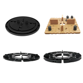 JNZ TA-FH 5mm Connector Modern Multi-functional Deck Tile for Hardwood Floor Easy Installation Construction Materials Plastic