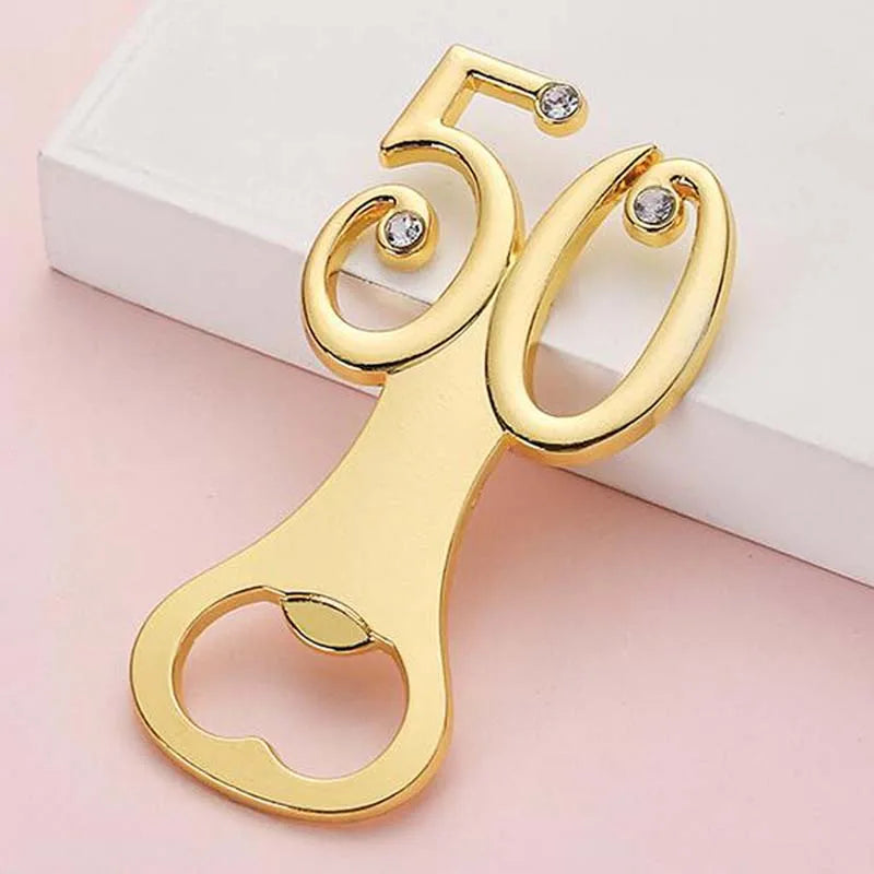 Birthday Souvenir Gift 30th 40th 50th 60th 70th 80th 90th Party Gift Birthday Beer Bottle Opener