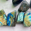 Top Quality Natural Crystal Polished Labradorite Stone for Gift Labradorite Freeform for Sale