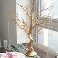 33 Inch High Hot Selling Gold Sliver Manzanita Tree Artificial Trees Christmas Wedding Table Centerpiece for Decoration