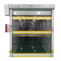 High-Speed Rolling PVC Factory Door Anti-Static Transparent Curtain Industrial Design Soft Waterproof for Indoor Warehouse