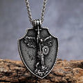 Custom Catholic Patron Saint Pendant Michael St. Michael Status the Archangel Necklace for Men Women