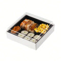 Sushi Dessert Packaging Box Tiramisu Mousse Cake Bento Box Light Meal Japanese Food Container