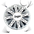 Pre Made Volume Fans 100 300 500 D Promade Lash Fans C Cc D L Loose Premade Fan Eyelash Extension