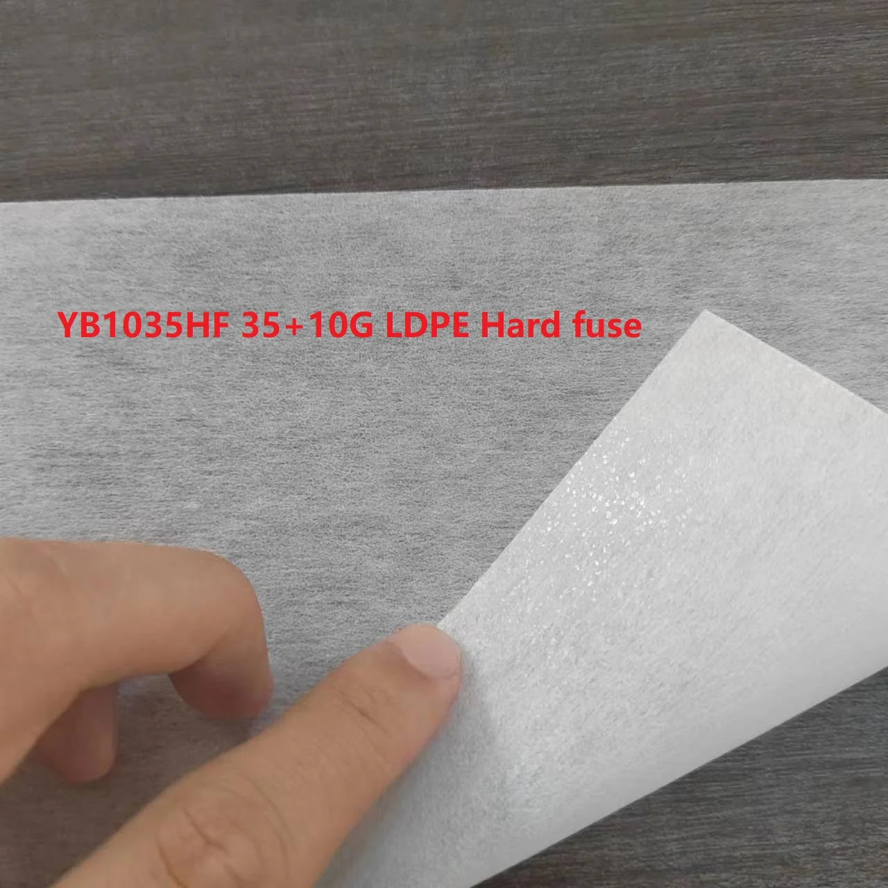 Gum Stay 1050HF Nonwoven Interlining YB 1035HF 35+10G LDPE Hard Fuse