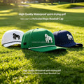 Club Company Customized Sports Waterproof 5 Panel Baseball Cap Hydro Breathable Rope Golf Hats with Embroidery Logo Gorras