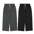 SHINBENE 27" City Leisure Lightweight Comfy Straight Leg Joggers Adjustable Drawstring Quick Dry Lounge Pants