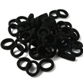 B.PHNE Wholesale 50pcs/set Nylon Hair Ties Elastic Rubber Hair Band for Women Girl Ponytail Hold Kid Headwear Accessories