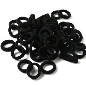 B.PHNE Wholesale 50pcs/set Nylon Hair Ties Elastic Rubber Hair Band for Women Girl Ponytail Hold Kid Headwear Accessories