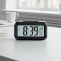 EMAF Promotion Gift Smart Battery Calendar Temperature Back Light Classroom Digit Lcd Large Display Snooze Table Alarm Clock