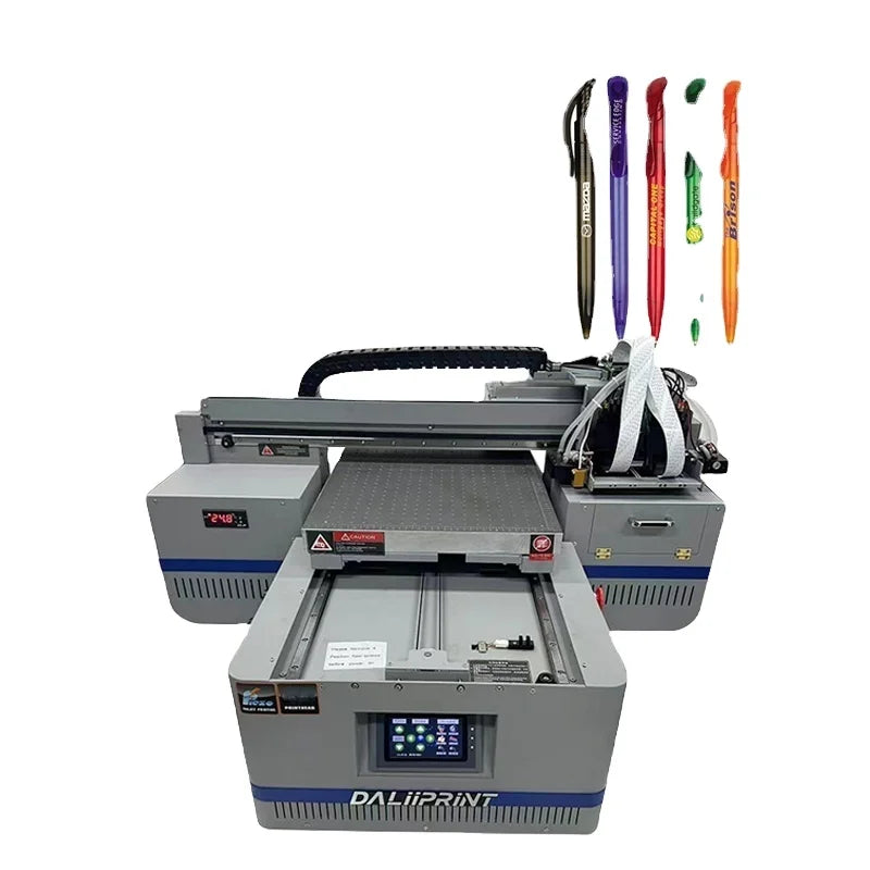 Brand New 4060 A2 Size UV Flatbed Printer Machine with Rotating Platform for Surface of Bottle Cup Cylinder Printing