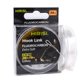 Hirisi 20m Carp Fishing Super Stiff Fluorocarbon Hooklink Fishing Line for Carp Chod Rig 15lb 20lb 27lb 32lb Clear