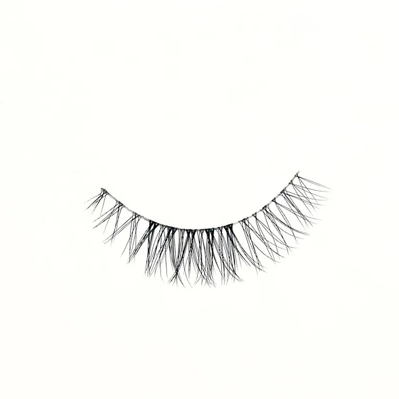 SL Lashes 10MM 12mm 14MM Anime Short Japanese Synthetic SPARKLE Cruelty-Free False Eyelashes Wispy Korean Clear Band Cosplay