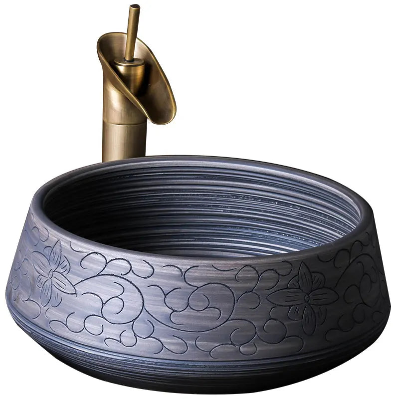 China Factory Direct Ceramic Bathroom Artistic Hand-washing Basin For Toilet