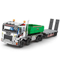 Reobrix22021 Power Engineering Hook Crane Remote Control Small Particle Building Block Model Puzzle Plugin Toy