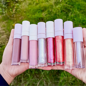 Custom Private Colors and Tubes Logo Wholesale Matte Glitter Moisturizing Waterproof Lipstick Lipgloss Lip Gloss Vendor