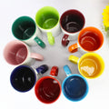 APULEX  Wholesale 15 oz Products for Sublimation Blanks Coated Inner and Handle Color Cups Mugs