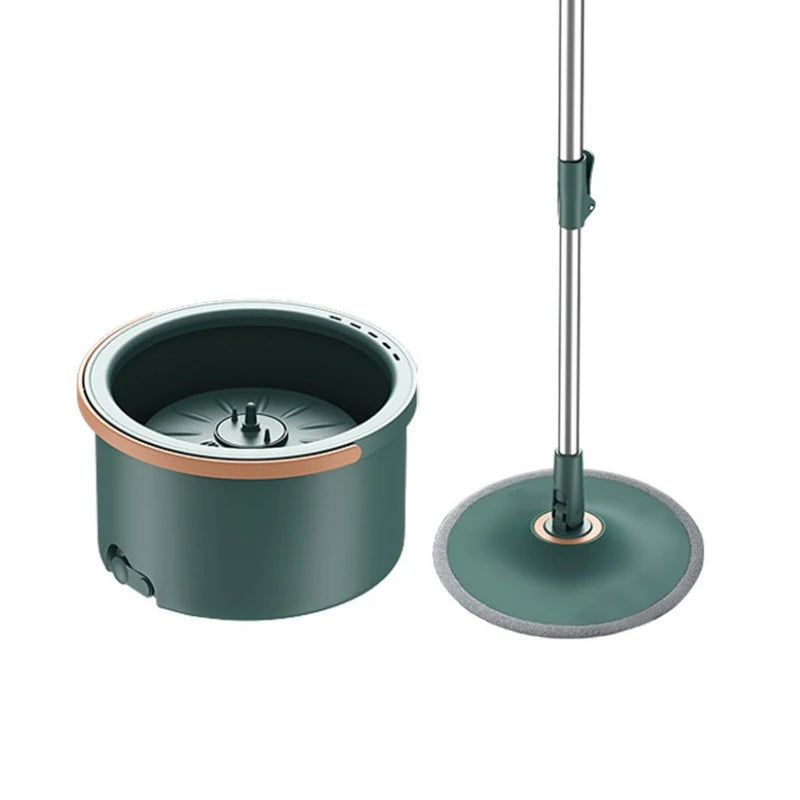 Industrial & Household Magic Cleaning Flat Bucket with 360 Spin and Easy Squeeze Mop for Floor Cleaning at Best Price