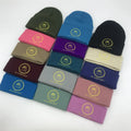 Wholesale Custom 3D Embroidery Logo Beanies Low MOQ Camouflage and Dot Patterns Door to Door Delivery Included