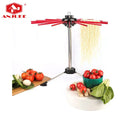 ANJUKE Eco-Friendly Stainless Steel Noodles Drying Rack Handmade Pasta Drying Stand Hanging