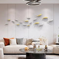 Modern Simple Abstract Fish Interior Design Ceramic Wall Art Home Decor Luxury Home Decor Accessories