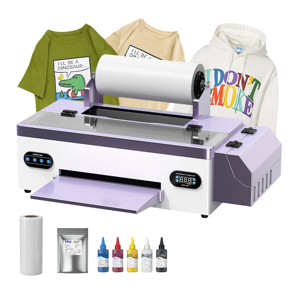 Colorsun New Color L1800 Printhead A3 DTF Printer Advanced Printing Technology T Shirt Printer Transfer to Film for Garment