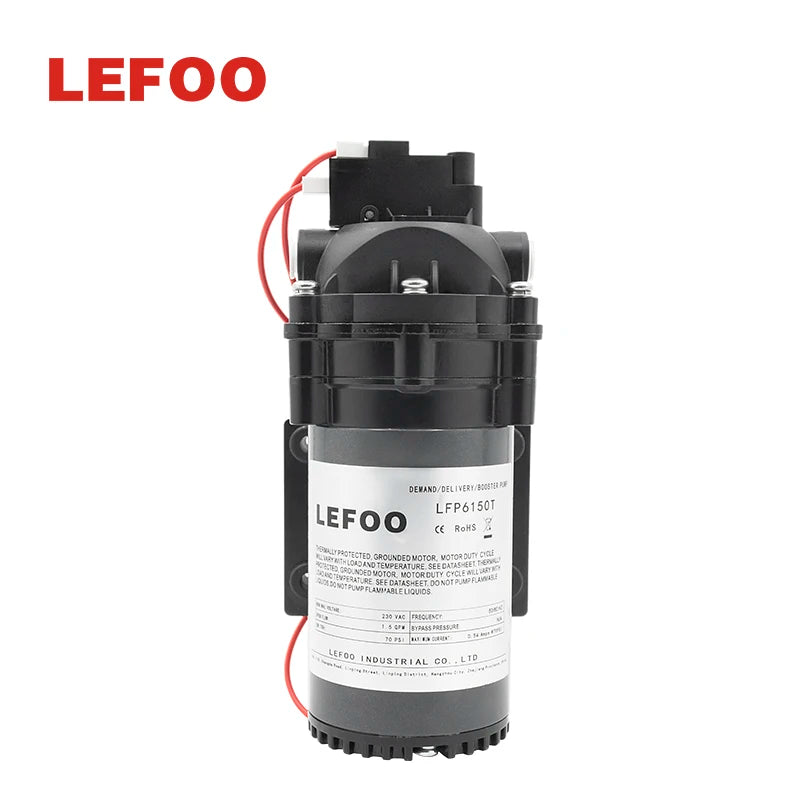 For LFP6150T OEM Small RV Water Pump on Demand Pump with 1.5GPM Flow for Motorhome Drinking Water Treatment 1 Year Warranty